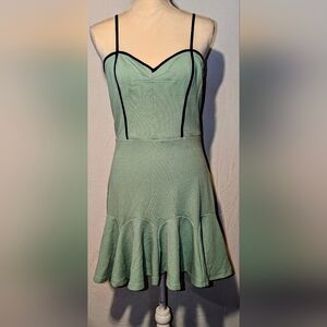 Women's Sugar Lips Dress. Sz. L. Mint green spaghetti strap dress. NWT.